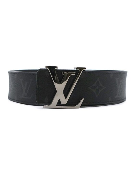 Louis Vuitton Tenture Ceinture Monogram Eclipse Black Belt Calf Leather main image 8